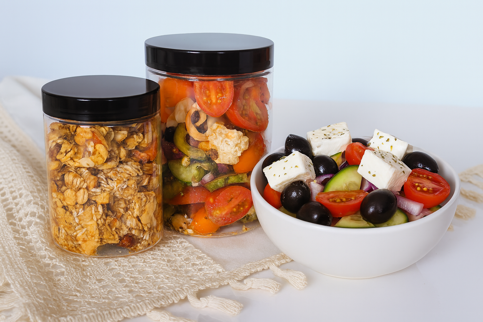 sveikų užkandžių rinkinys dovana tėčiui liofilizuoti vaisiai granola